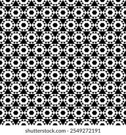 Monochrome Seamless vector geometric patterns with diagonal lines, triangles, rectangles, rhombuses, tiles, grids. Simple minimal background. Modern geo design.