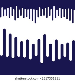 Monochrome seamless vector halftone design. Background.