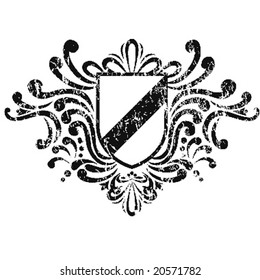 monochrome shield