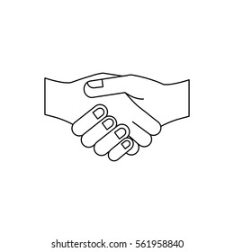  monochrome silhouette with greeting of hand