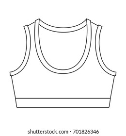 monochrome silhouette shirt top for women vector illustration