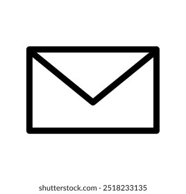 	
Ícone simples monocromático, email, endereço