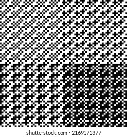 Monochrome simple pixel pack. Seamless texture