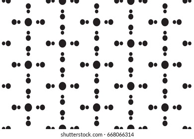 Monochrome small dot pattern