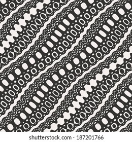 Monochrome Snake Skin Textured Pattern