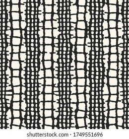 Monochrome Snake Skin Textured Striped Pattern