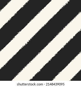 Monochrome Sprayed Paint Textured Striped Pattern