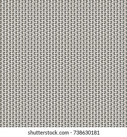 Monochrome stitches textured background. Abstract vector.