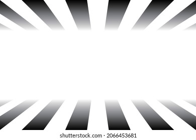 Monochrome striped background with depth.