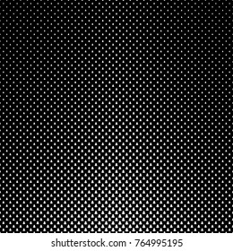 Monochrome stylized pine tree forest pattern background - black and white vector seasonal decoration graphic design