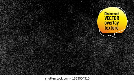 Monochrome subtle halftone grunge urban texture. Abstract distressed overlay texture. Grunge background. Template mild textured effect. Vector Illustration. Black isolated on grey background.