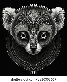 Monochrome Symphony: The Enigmatic World of Wildlife