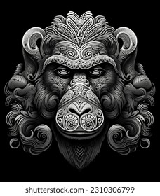 Monochrome Symphony: The Enigmatic World of Wildlife