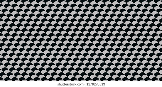 monochrome technical abstract repeating modern trendy pattern
