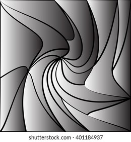 Monochrome tessellating background