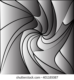 Monochrome tessellating background