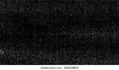 Textura monocroma compuesta de elementos gráficos irregulares. Antecedentes desiguales. Ilustración del vector abstracto. Superposición para el efecto interesante y la profundidad. Aislado sobre fondo blanco.