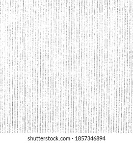 Monochrome texture composed of irregular graphic elements. Distressed uneven grunge background. Abstract vector illustration. Overlay for interesting effect and depth. Isolated on white background.