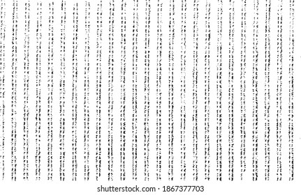 Textura monocroma compuesta de elementos gráficos irregulares. Antecedentes desiguales. Ilustración del vector abstracto. Superposición para el efecto interesante y la profundidad. Aislado sobre fondo blanco.