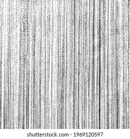 Monochrome texture composed of irregular graphic elements. Distressed uneven grunge background. Abstract vector illustration. Overlay for interesting effect and depth. Isolated on white background.