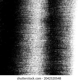 Monochrome texture composed of irregular graphic elements. Distressed uneven grunge background. Abstract vector illustration. Overlay for interesting effect and depth. Isolated on white background.