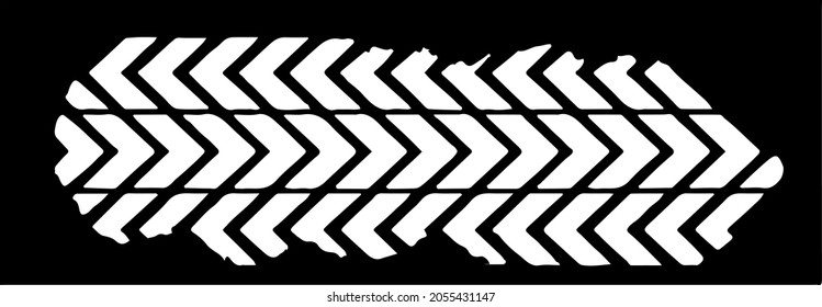 Monochrome Textur aus unregelmäßigen grafischen Elementen. Unruhestifter ungleicher brüchiger Hintergrund. Abstrakte Vektorgrafik. Overlay für interessante Wirkung und Tiefe. Einzeln auf weißem Hintergrund.