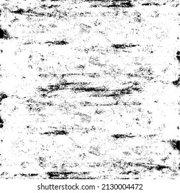 Textura monocroma compuesta de elementos gráficos irregulares. Antecedentes desiguales. Ilustración del vector abstracto. Superposición para el efecto interesante y la profundidad. Aislado sobre fondo blanco.
