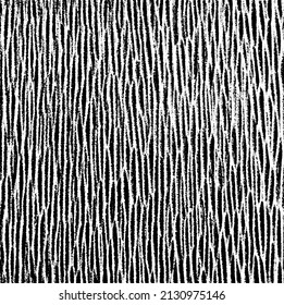 Monochrome texture composed of irregular graphic elements. Distressed uneven grunge background. Abstract vector illustration. Overlay for interesting effect and depth. Isolated on white background.