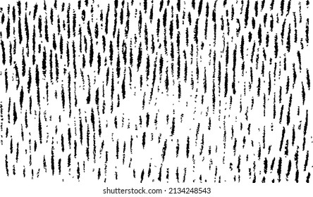 Textura monocroma compuesta de elementos gráficos irregulares. Antecedentes desiguales. Ilustración del vector abstracto. Superposición para el efecto interesante y la profundidad. Aislado sobre fondo blanco.