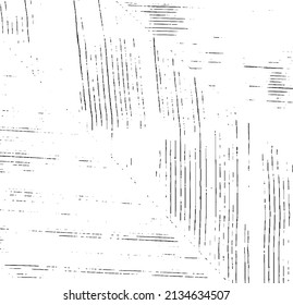 Textura monocroma compuesta de elementos gráficos irregulares. Antecedentes desiguales. Ilustración del vector abstracto. Superposición para el efecto interesante y la profundidad. Aislado sobre fondo blanco.