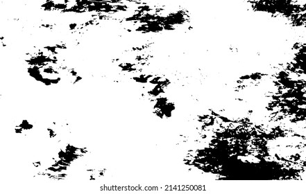 Textura monocroma compuesta de elementos gráficos irregulares. Antecedentes desiguales. Ilustración del vector abstracto. Superposición para el efecto interesante y la profundidad. Aislado sobre fondo blanco.