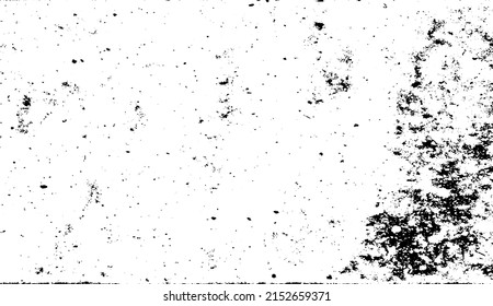 Textura monocroma compuesta de elementos gráficos irregulares. Antecedentes desiguales. Ilustración del vector abstracto. Superposición para el efecto interesante y la profundidad. Aislado sobre fondo blanco.