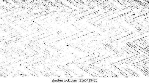 Monochrome texture composed of irregular graphic elements. Distressed uneven grunge background. Abstract vector illustration. Overlay for interesting effect and depth. Isolated on white background.