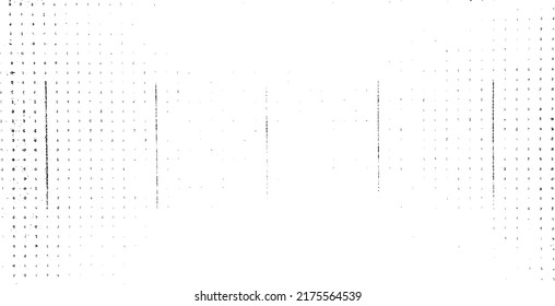 Textura monocroma compuesta de elementos gráficos irregulares. Antecedentes desiguales. Ilustración del vector abstracto. Superposición para el efecto interesante y la profundidad. Aislado sobre fondo blanco.