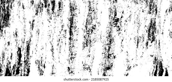 Textura monocroma compuesta de elementos gráficos irregulares. Antecedentes desiguales. Ilustración del vector abstracto. Superposición para el efecto interesante y la profundidad. Aislado sobre fondo blanco.