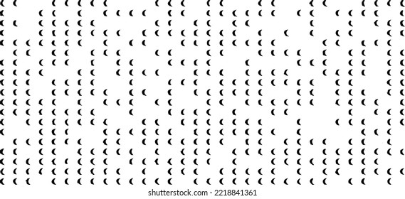 Monochrome texture composed of irregular graphic elements. Distressed uneven grunge background. Abstract vector illustration. Overlay for interesting effect and depth. Isolated on white background.