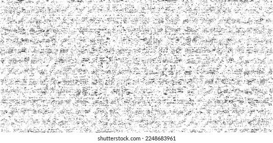 Textura monocroma compuesta de elementos gráficos irregulares. Antecedentes desiguales. Ilustración del vector abstracto. Superposición para el efecto interesante y la profundidad. Aislado sobre fondo blanco.