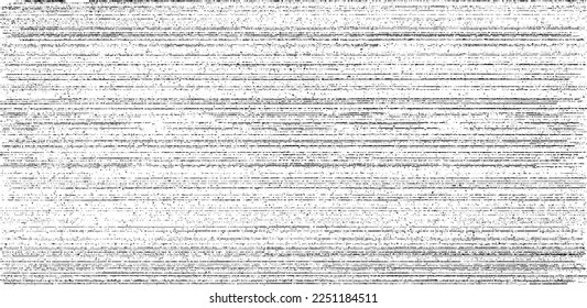 Monochrome texture composed of irregular graphic elements. Distressed uneven grunge background. Abstract vector illustration. Overlay for interesting effect and depth. Isolated on white background.