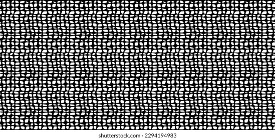 Textura monocroma compuesta de elementos gráficos irregulares. Antecedentes desiguales. Ilustración del vector abstracto. Superposición para el efecto interesante y la profundidad. Aislado sobre fondo blanco.