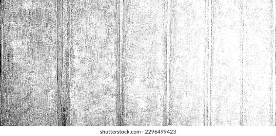 Monochrome texture composed of irregular graphic elements. Distressed uneven grunge background. Abstract vector illustration. Overlay for interesting effect and depth. Isolated on white background.