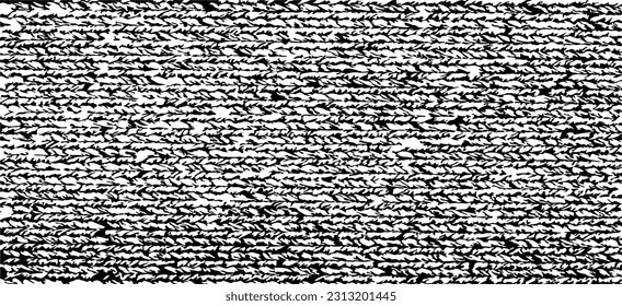 Textura monocroma compuesta de elementos gráficos irregulares. Antecedentes desiguales. Ilustración del vector abstracto. Superposición para el efecto interesante y la profundidad. Aislado sobre fondo blanco.
