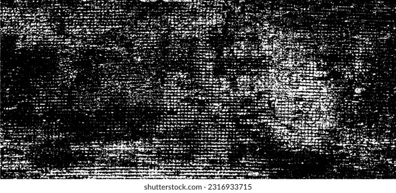 Textura monocroma compuesta de elementos gráficos irregulares. Antecedentes desiguales. Ilustración del vector abstracto. Superposición para el efecto interesante y la profundidad. Aislado sobre fondo blanco.