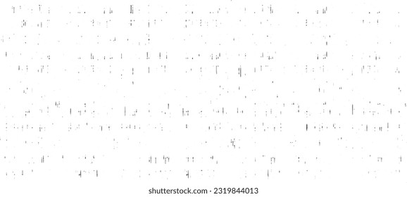 Textura monocroma compuesta de elementos gráficos irregulares. Antecedentes desiguales. Ilustración del vector abstracto. Superposición para el efecto interesante y la profundidad. Aislado sobre fondo blanco.