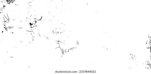 Textura monocroma compuesta de elementos gráficos irregulares. Antecedentes desiguales. Ilustración del vector abstracto. Superposición para el efecto interesante y la profundidad. Aislado sobre fondo blanco.