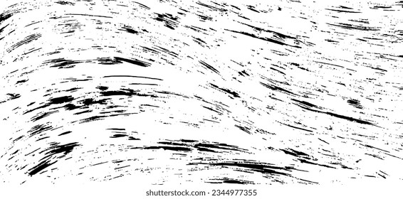 Textura monocroma compuesta de elementos gráficos irregulares. Antecedentes desiguales. Ilustración del vector abstracto. Superposición para el efecto interesante y la profundidad. Aislado sobre fondo blanco.