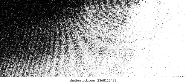 Textura monocroma compuesta de elementos gráficos irregulares. Antecedentes desiguales. Ilustración del vector abstracto. Superposición para el efecto interesante y la profundidad. Aislado sobre fondo blanco.