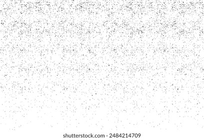 Textura monocromática compuesta por Elementos gráficos irregulares. Fondo de grunge desigual angustiado. Abstractas Ilustración vectorial. Superposición para un efecto y una profundidad interesantes. Aislado sobre fondo blanco.