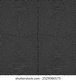 Monochrome texture composed of irregular graphic elements. Distressed uneven grunge background. Abstract vector illustration. Overlay for interesting effect and depth. Isolated on white background.