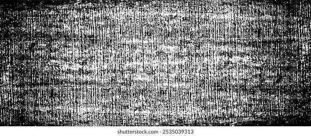 Monochrome texture composed of irregular graphic elements. Distressed uneven grunge background. Abstract vector illustration. Overlay for interesting effect and depth. Isolated on white background.