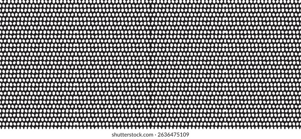 Monochrome texture composed of irregular graphic elements. Distressed uneven grunge background. Abstract vector illustration. Overlay for interesting effect and depth. Isolated on white background.